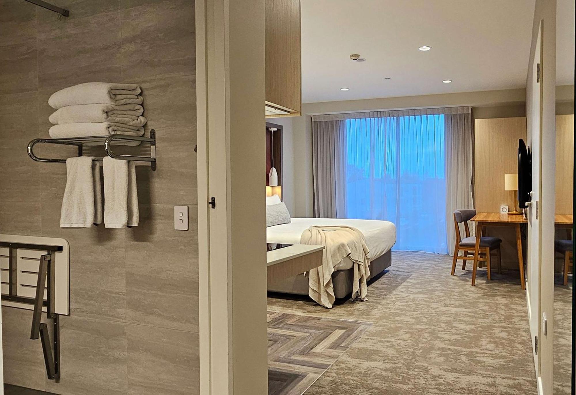 ซูดิมา ไครสต์เชิร์ช ซิตี้ Hotel ภายนอก รูปภาพ A guest room at the hotel